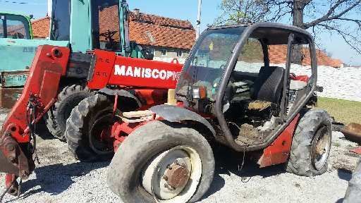 MANITOU maniscopic MT932 , 1999r ładowarka części most spicer dana