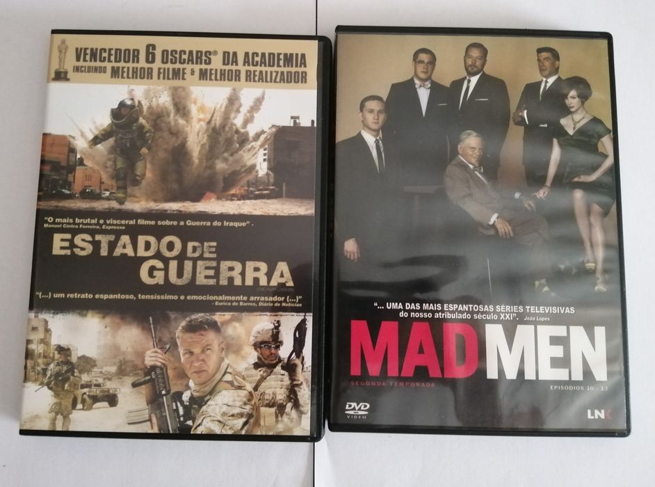 Lote DVD Filmes e Séries - Suspense, Romance, Óscares