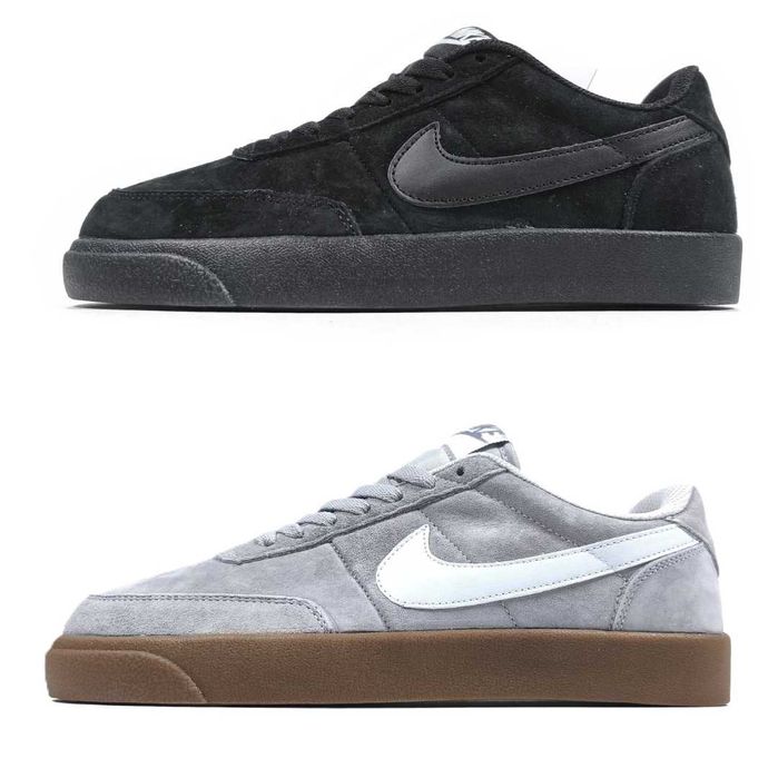 Кросівки на осінь Nike Killshot чорні сірі замшеві розміри 36-40 в школу інститут навчання