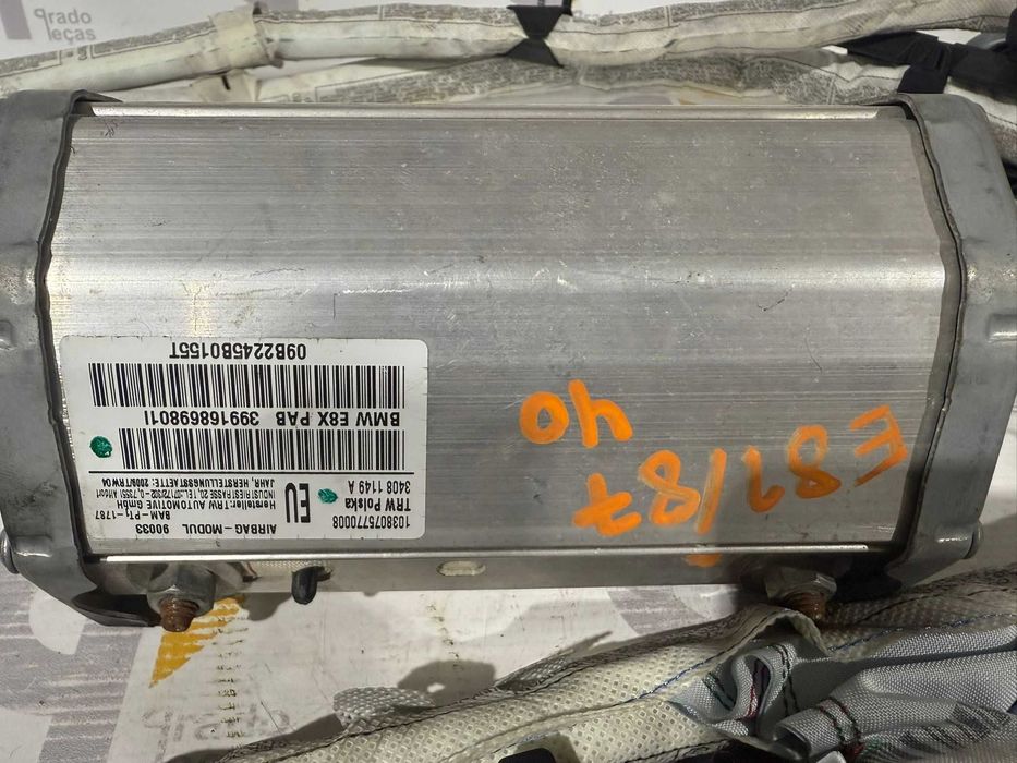 Airbag pasassageiro airbag cortinas teto bmw serie 1 e 81 e87