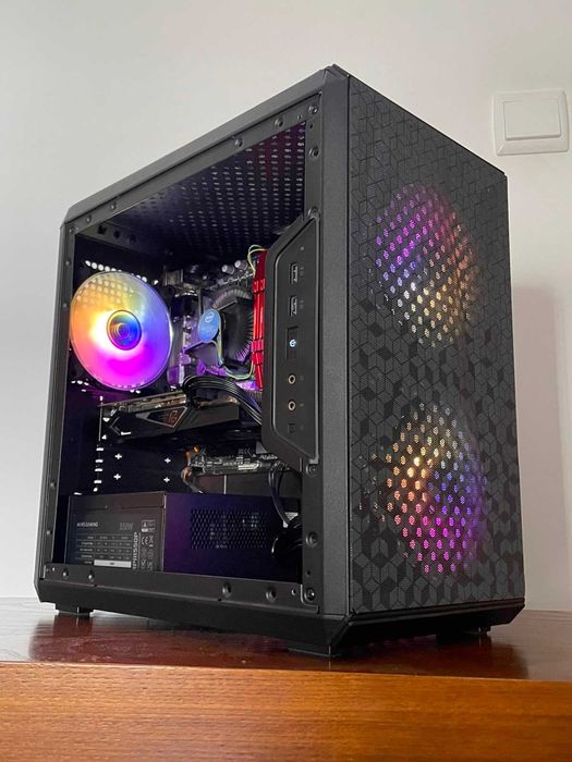 Computador Gaming RGB - Intel i3 + RX 570 8GB + 16GB RAM