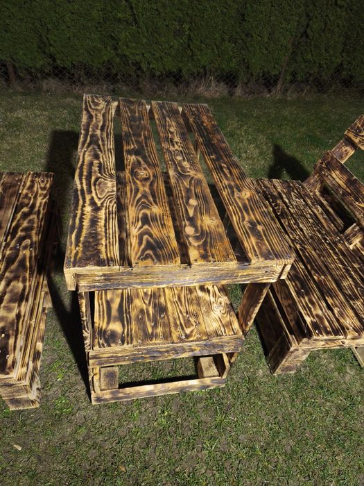 Меблі з піддонів (стіл,лавка)  стиль Loft / Rustic