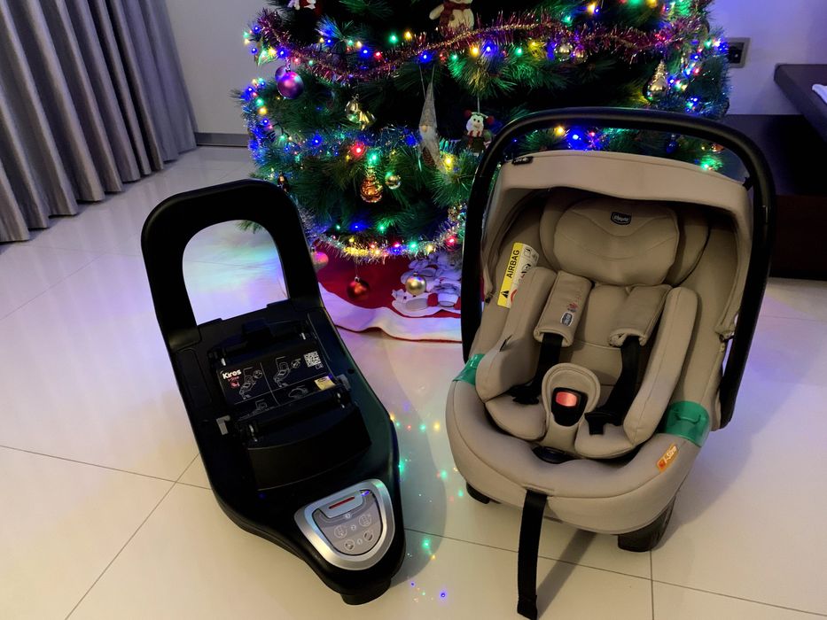 Trio Alysia i-Size + Chicco Dream Cradle para Alcofa + Espelho