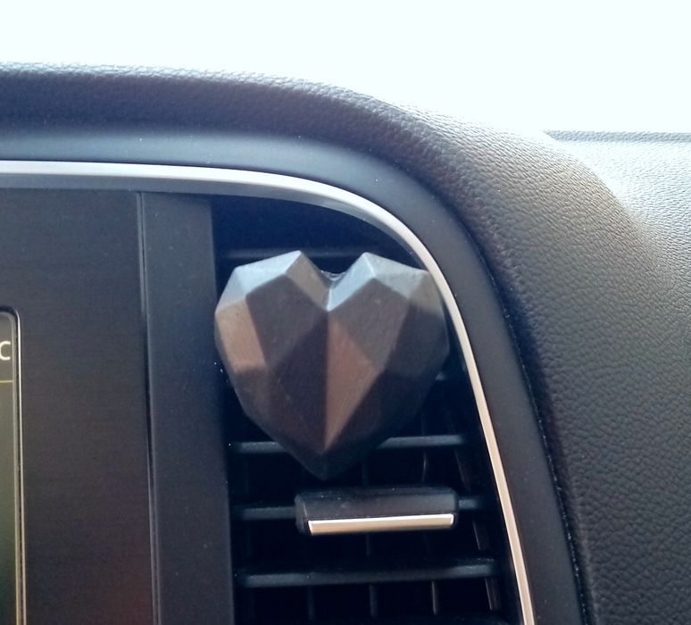 Ambientador para carro em gesso perfumado