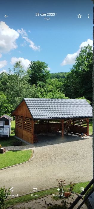 Wykonam wiatę, altanę, dach, zadaszenie, taras, pergole