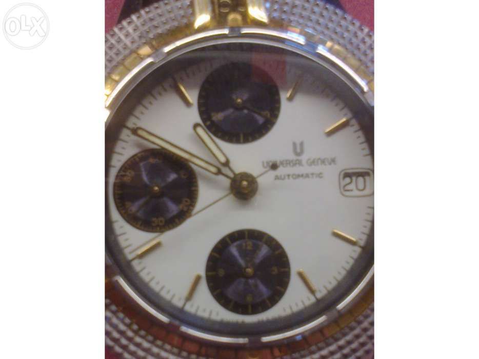 UNIVERSAL GENEVE Automatico em aço & ouro