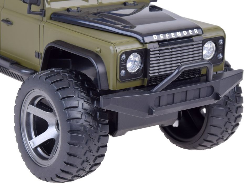 Auto Zdalnie sterowane Terenowy Duży Land Rover Defender 110 pilot