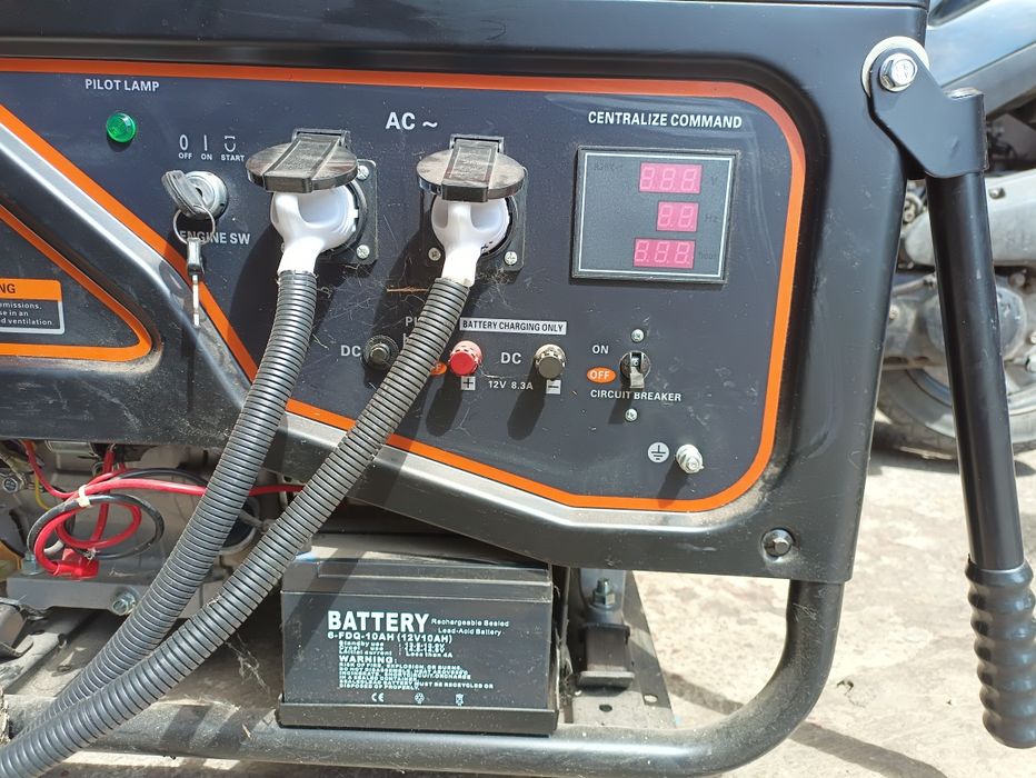 Генератор 5,5 кВт Power Line газ бензин
