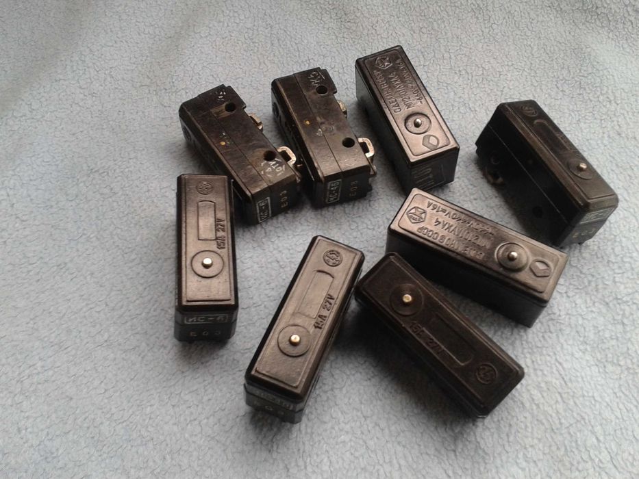 Радидетали - Проволочные резисторы, Переключатели