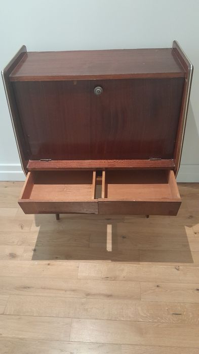 Consola vintage - anos 70 - 2 gavetas