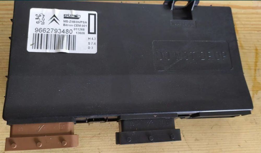 MODULO DOS BANCOS CITROEN C6 PEUGEOT 407 9662793480