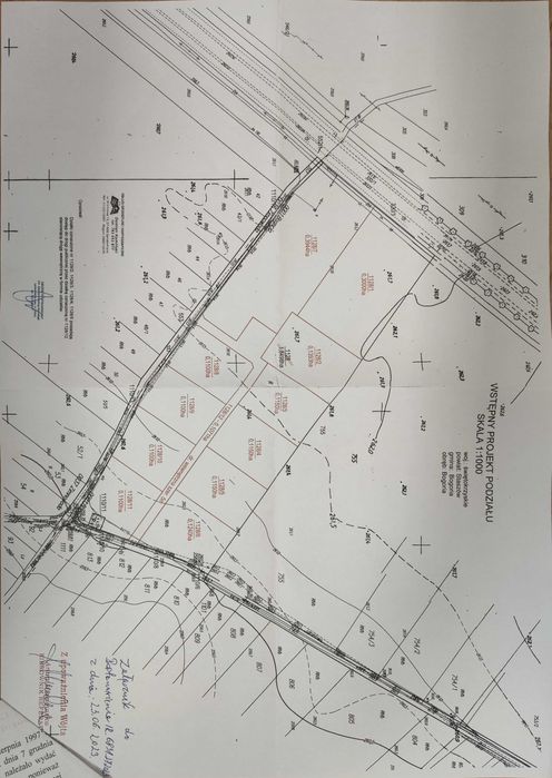 Działki budowlane – Bogoria, ul. Staszowska – dostęp do mediów