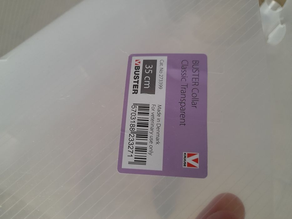 Colar de proteção para animais - 35 cm