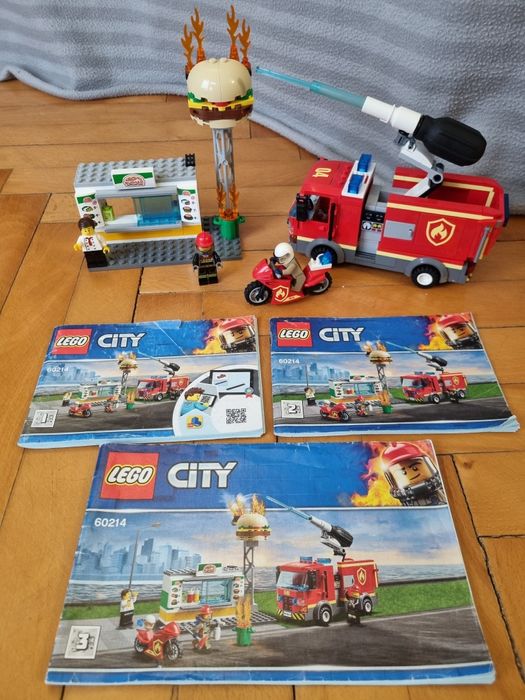Lego 60214 na ratunek w płonącym barze