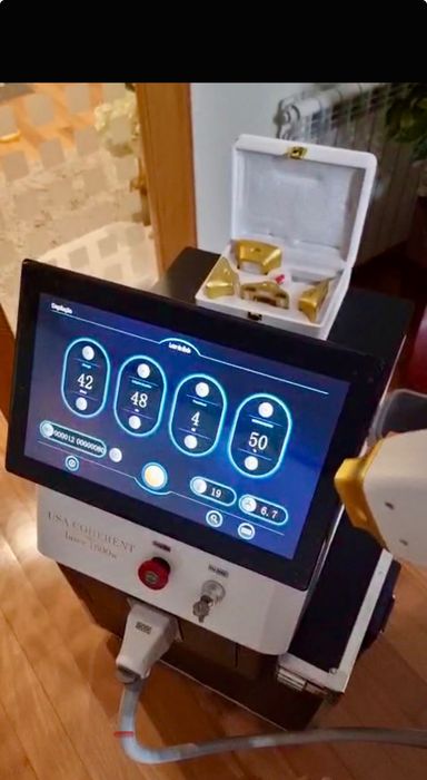 Alugo máquina depilação laser 4 comprimentos de onda 1600w 16 barras marca coherent