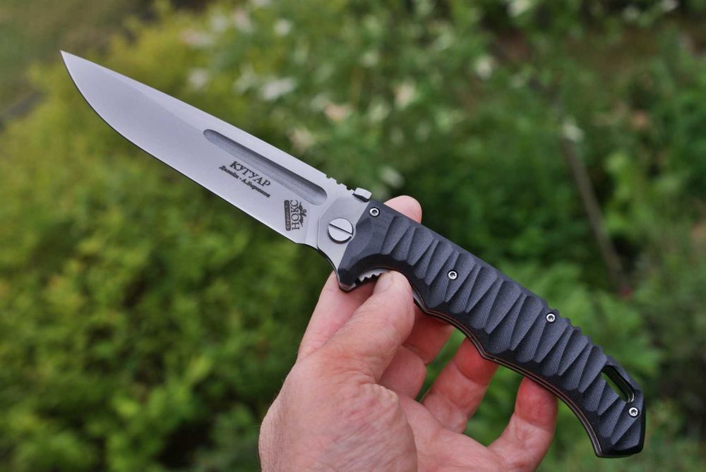 Nóż KUGUAR, NOKS, stal D2. - 26,5 cm