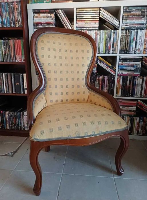 Poltrona estilo Luis XV