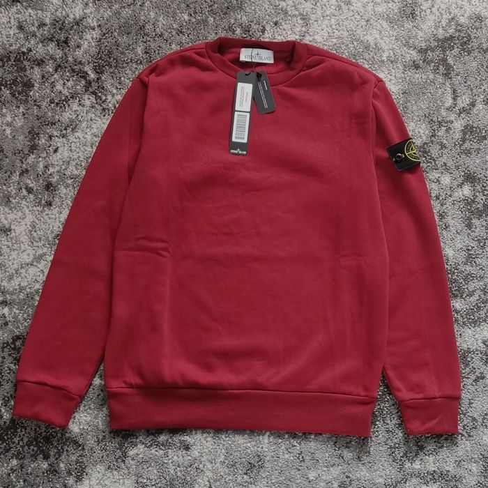 РОЗПРОДАЖ! Світшот Stone island | Кофта Стон Айленд Червона