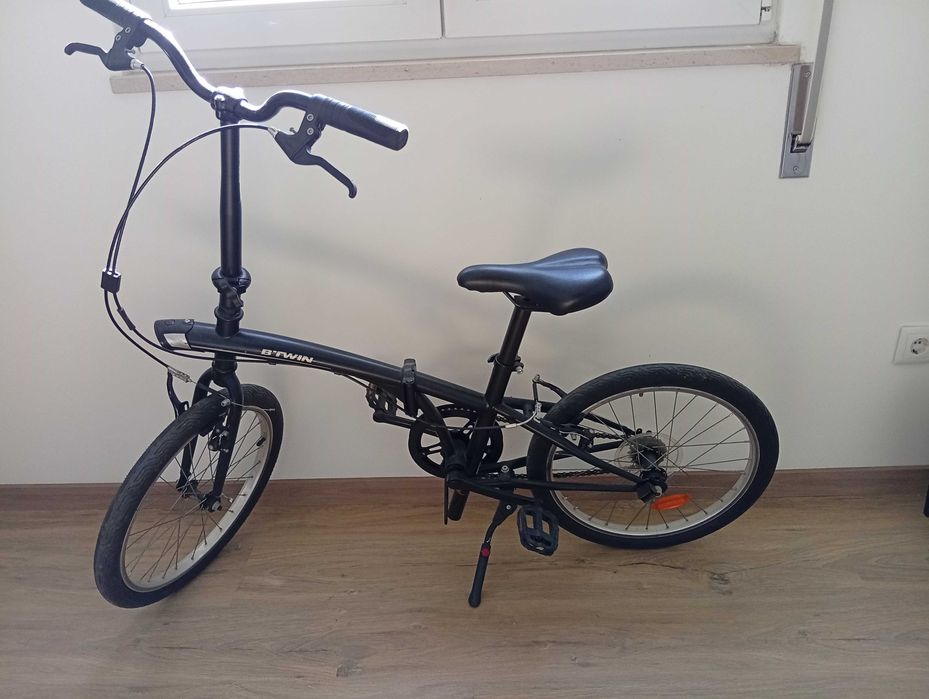 Bicicleta dobrável preta Tilt 120