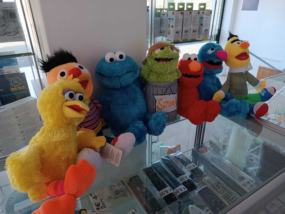 PROMO DE NATAL:Peluches Rua Sésamo