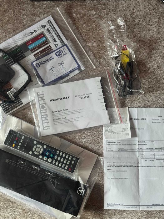 Amplituner Marantz NR1711 - jak nowy