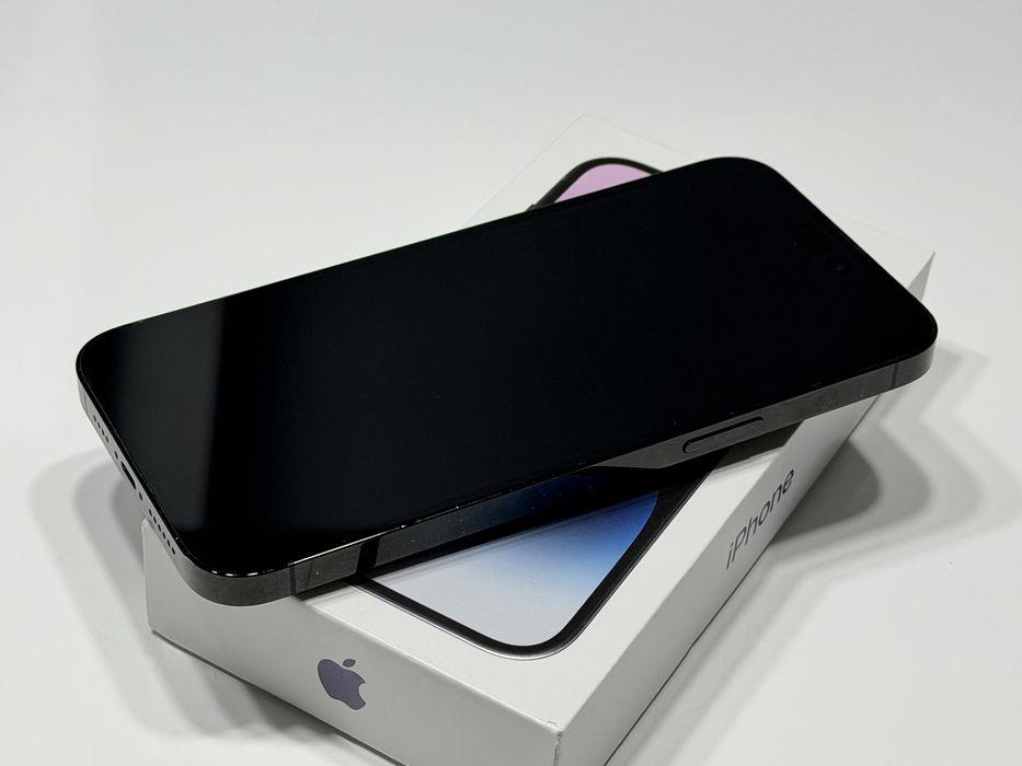 iPhone 14 Pro Max 128 GB Czarny #BDB#Bateria 100%#Apple#Komplet