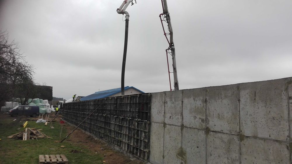 szalunki ścienne tekko wynajem z montażem / silos /szambo/fundamenty
