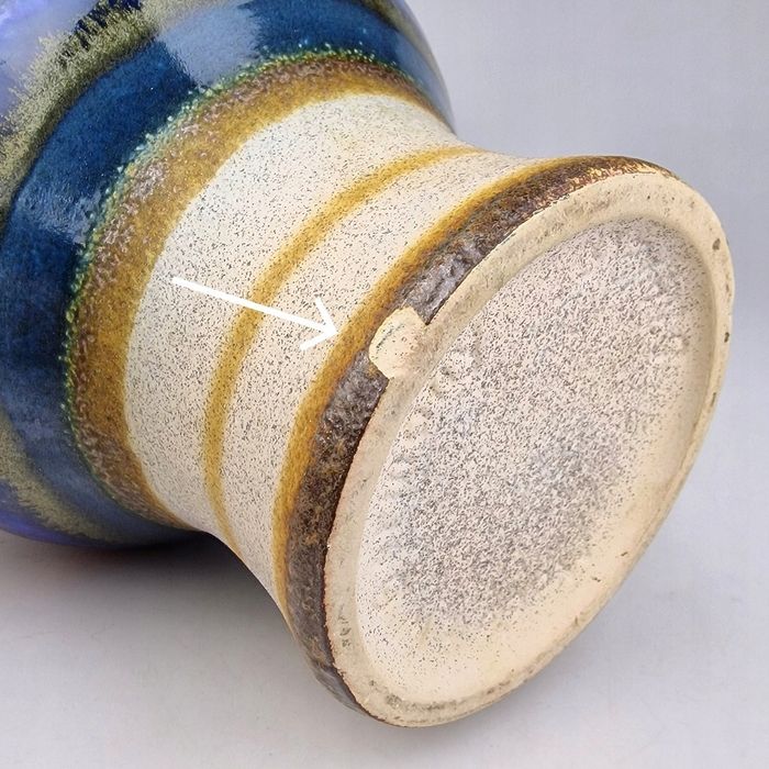 Duży Wazon Ceramiczny U Keramik West Germany Lava