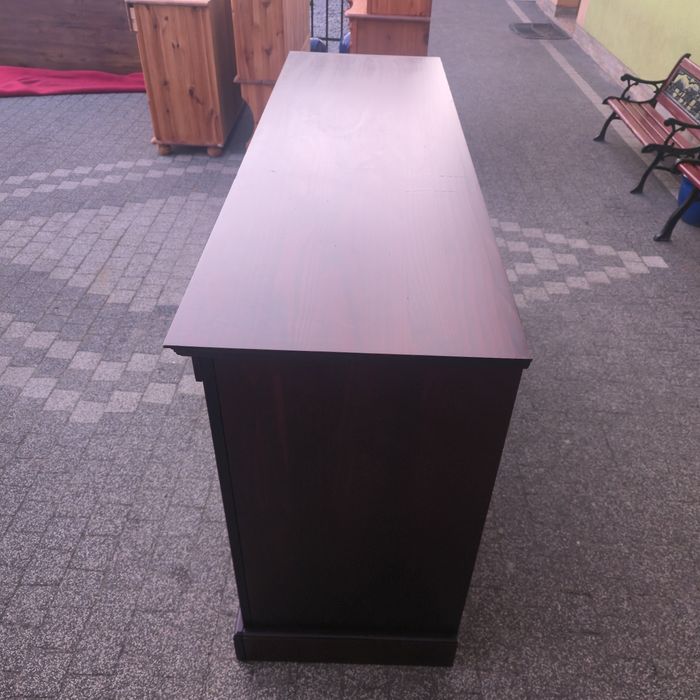 Komoda kolonialne lite drewno