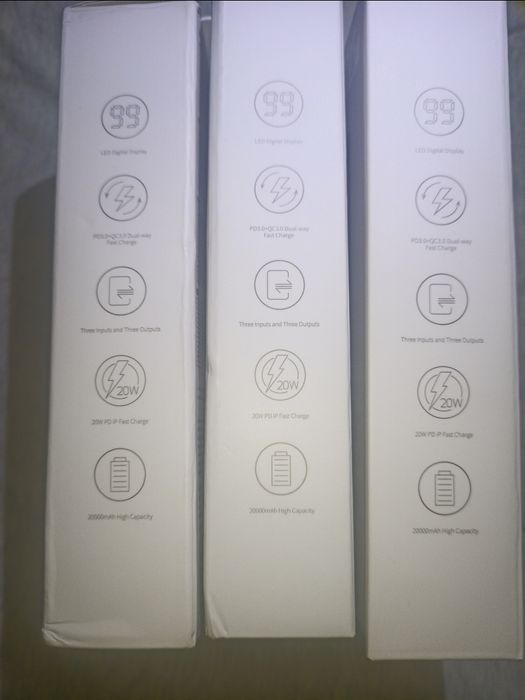 Продам оригинальные павербанки Baseus Adaman Metal 20000 mAh 22.5W