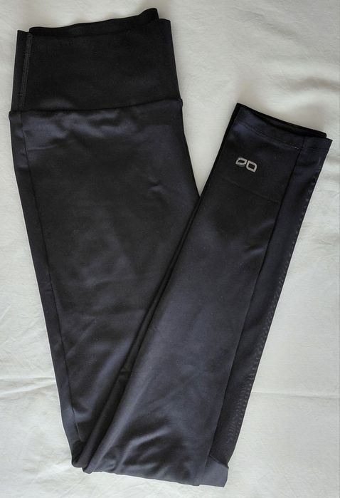 Leggings fitness pretas Domyos