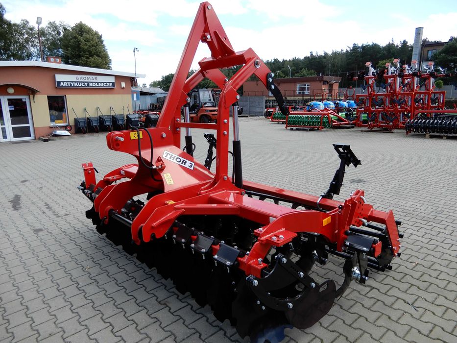 Agregat talerzowy uprawowo siewny THOR 3m Agro Factory brona talerzowa