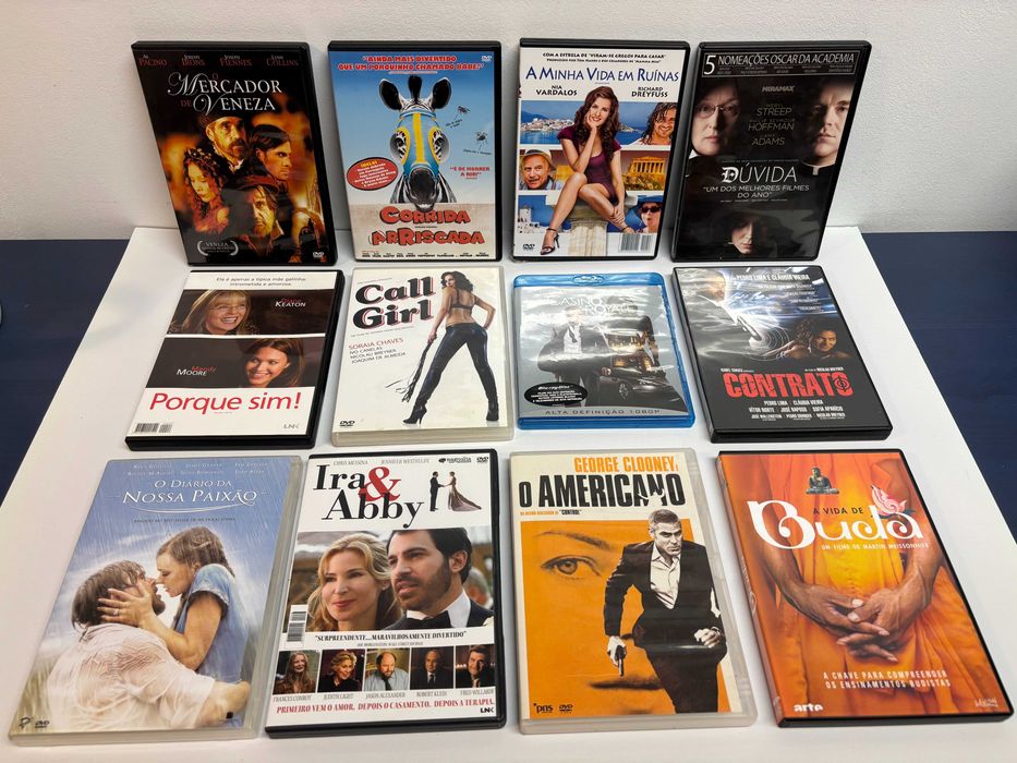 Diversos filmes em DVD