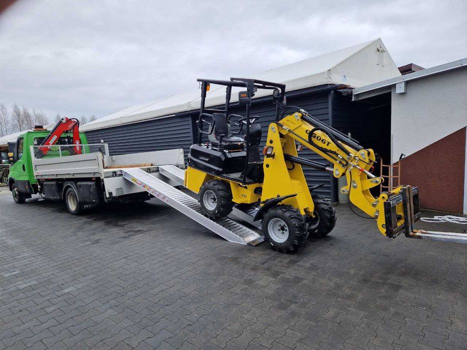 Алюмінієві трапи (апарелі,наїзди,рампи) для спецтехніки