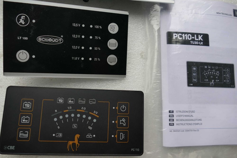 Panel sterowania kamper Schaudt Cbe