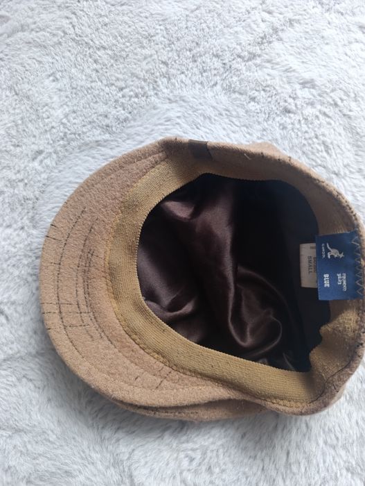 Czapka z daszkiem unisex kangol wełna zimowa ciepła vintage premium