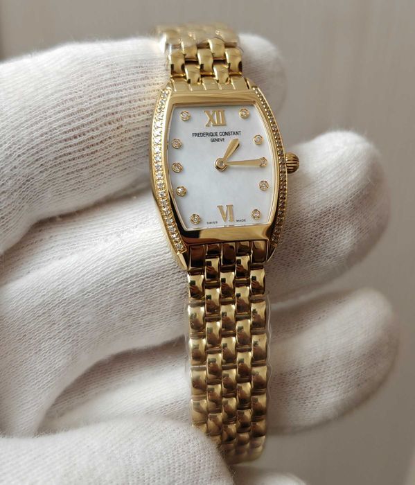 Жіночий годинник Frederique Constant Art Deco FC-200MPWD1TD25B з діама