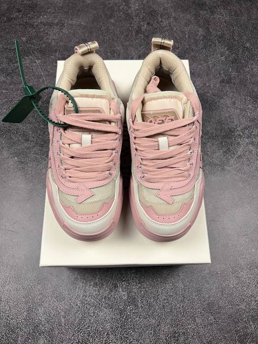 ОСТАННІ РОЗМІРИ! Off White Odsy 1000 Pink Beige, оф вайт