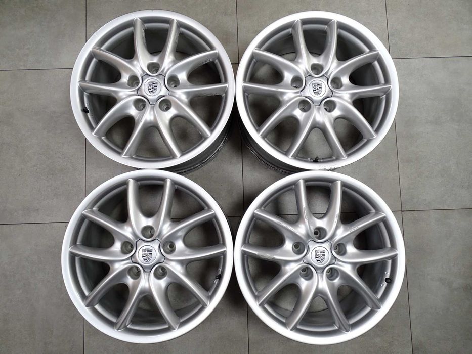 Felgi 19" PORSCHE CAYENNE 5x130 7L5.601.025B Oryginał Wzmacniane Twarde Opony Lubań KRIMS