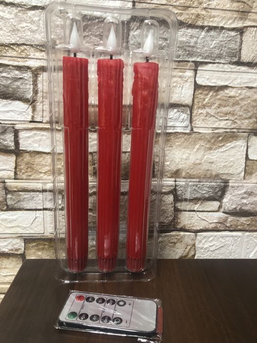 Świeczki elektryczne z pilotem