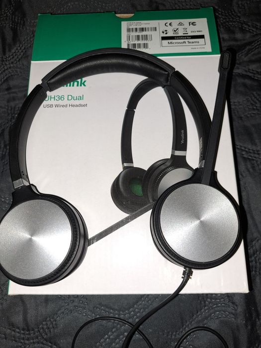 Sluchawki Yealink UH36 Dual - jack, usb