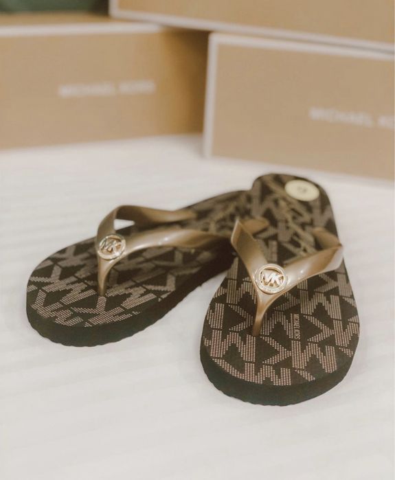 Шлепки • шлёпанцы/шлепанцы Michael Kors, оригинал 7,8,9,10,11 р.