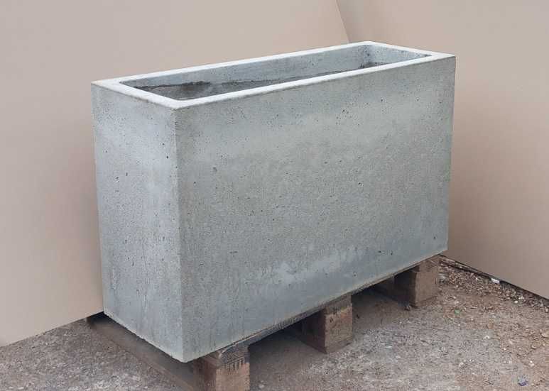 Donice betonowe 80x30x50 ogrodowe donica betonowa ogrodowa kwietniki