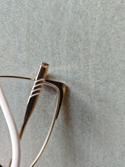 Nowe okulary korekcyjne 0.5 kocie oczy złote