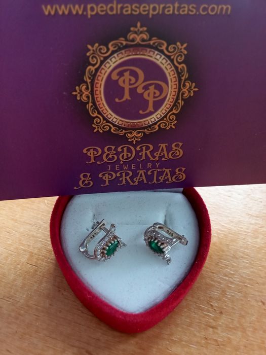 Brincos em Prata de Lei   Elegância para Todas as Ocasiões