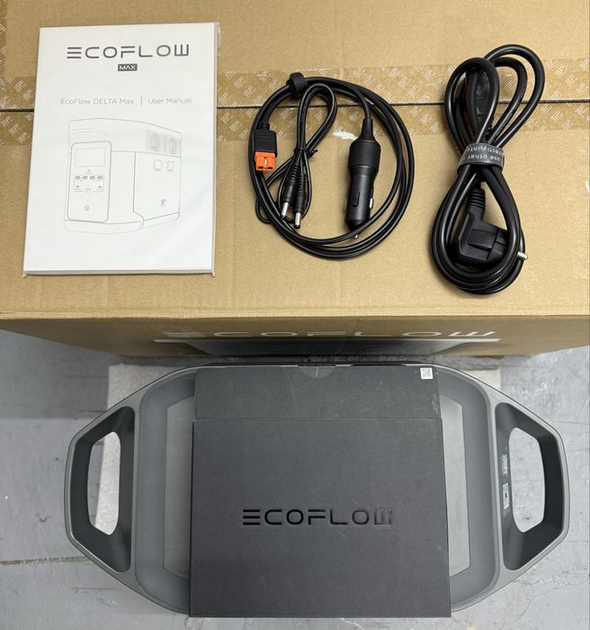 EcoFlow кабель для зарядки в авто від прикорювача зарядки від розетки