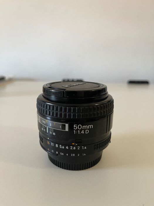 objetiva 50mm f/1.4 D