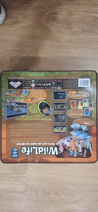 Wildlife - Jogo de tabuleiro com DVD - Novo