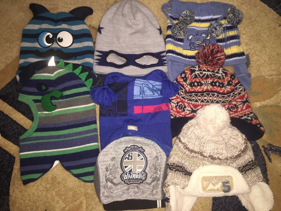 Шапка балаклава фирменная basics, черепашки ниндзя, 4,5-7 лет, 52см