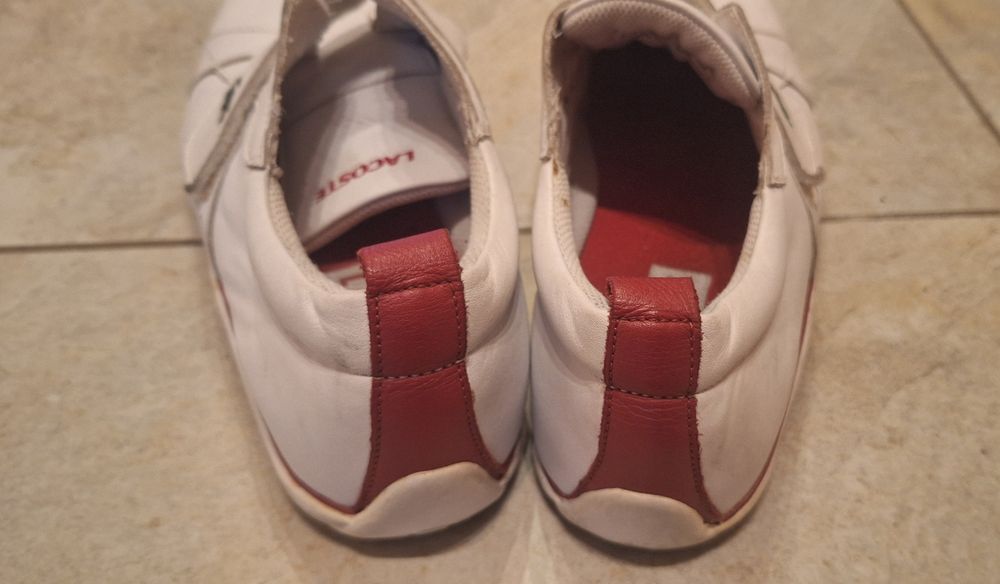 Buty lacoste biale